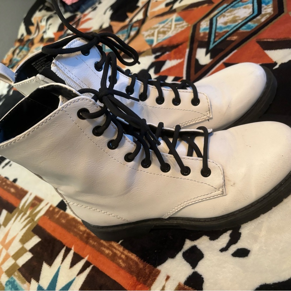 White boots